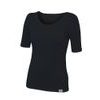 Woman´s t-shirt nanosilver CLASSIC with extended sleeves  black
