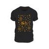 Man´s T-shirt nanosilver CLASSIC imprited BIKE black