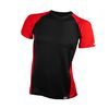 Man's T-shirt nanosilver coolmax DAKAR black/red