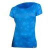 Woman´s T-shirt nanosilver ACTIVE with printing Plastic light blue