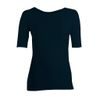 Woman´s t-shirt nanosilver CLASSIC with extended sleeves dark blue