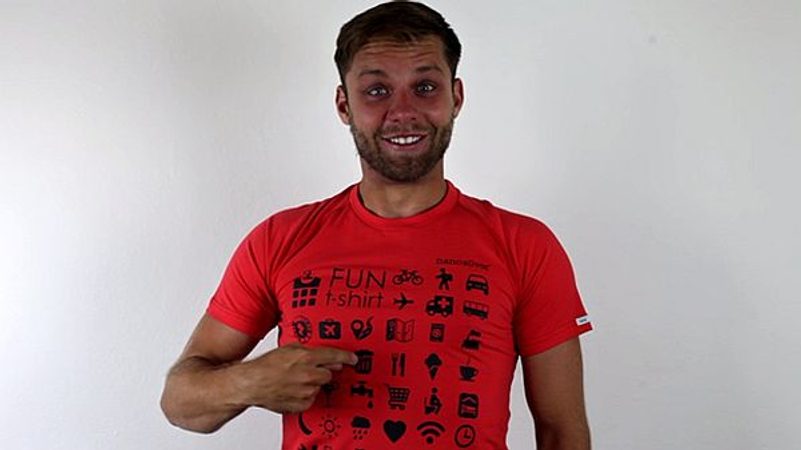 T-for Travel, T-shirt that talks for you