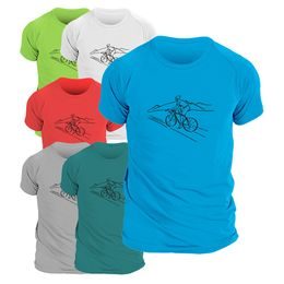 Man´s T-shirt nanosilver CLASSIC imprited BIKER