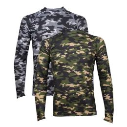 Man's thermal T-shirt Camouflage