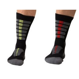 Summer trekking socks with molecules of silver