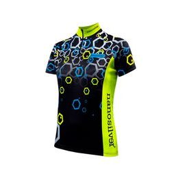 Unisex cycling jersey nanosilver HEXA NEON