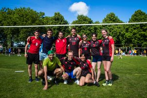 Volleyball jerseys for representation of DTU Copenhagen