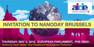 our brand nanosilver at the event NanoDay in Brussels