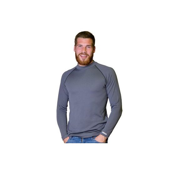 Man's thermal T-shirt MERINO - STONE