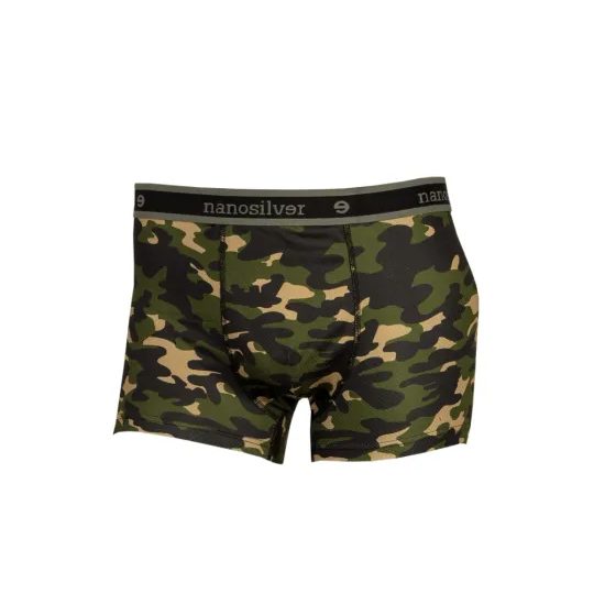 Thermal boxer briefs nanosilver CAMOUFLAGE