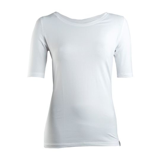 Woman´s t-shirt nanosilver CLASSIC with extended sleeves white