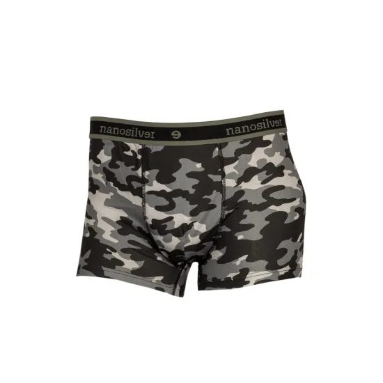 Thermal boxer briefs nanosilver CAMOUFLAGE