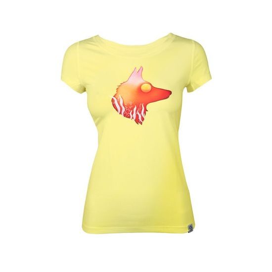 Woman´s T-shirt nanosilver CLASSIC imprinted FOX