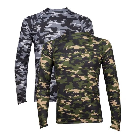Man's thermal T-shirt Camouflage