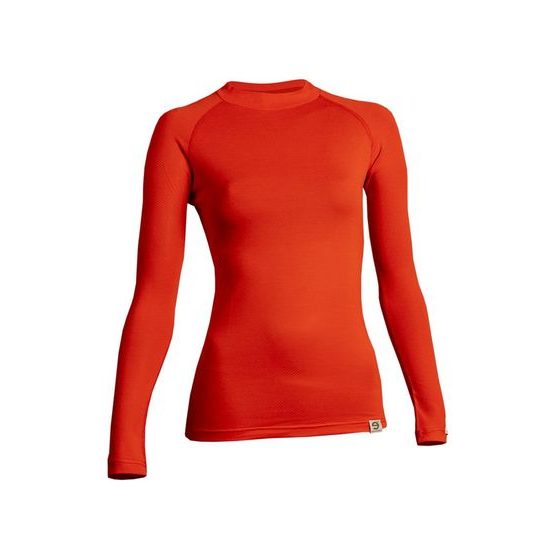 Woman´s thermal T-shirt raglan red