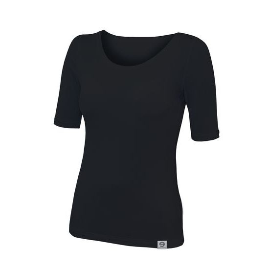 Woman´s t-shirt nanosilver CLASSIC with extended sleeves  black