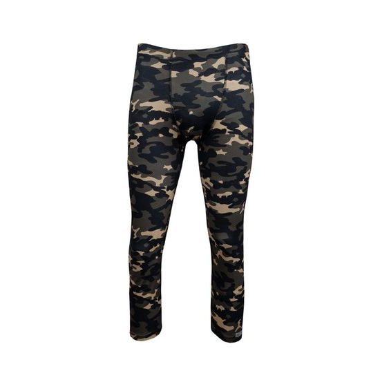 Man's thermal underpants 3/4 pants nanosilver Camouflage