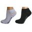 Ankle thin socks with molecules of silver