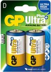 GP Ultra Plus Alkaline R20 blistr/2 ks