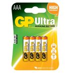 GP Ultra Alkaline R03 (AAA) blistr/4 ks