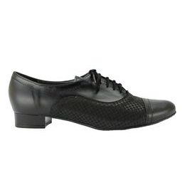 Nadměrné polobotky De Plus černé 9745/018 - black/F-269 leather