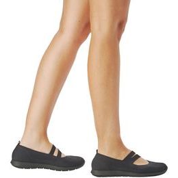 Baleríny černé Mediline elastické 627228 na hallux