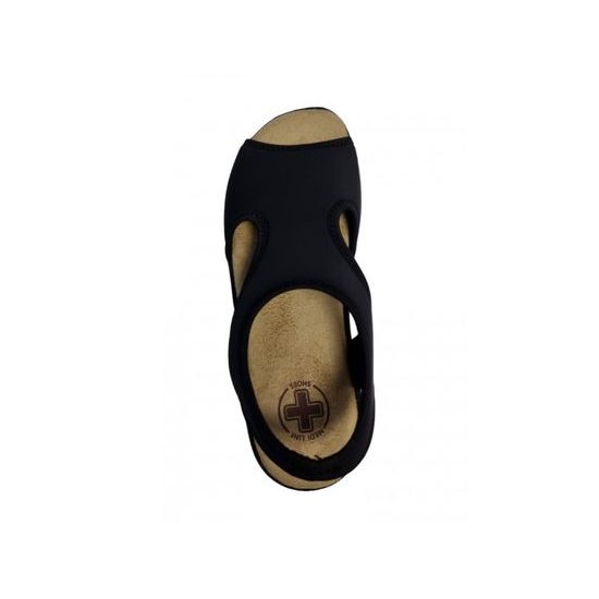 Sandály Mediline černé Golden Fit 170
