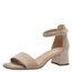 Sandály Tamaris beige suede 8-58304-42 402