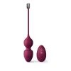 Dorcel Love Balls Vibrating Kegel Balls with Remote Control Plum