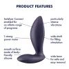 Satisfyer Power Plug smart silikónový análny vibrátor