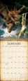 FANTASY ART OF FRANK FRAZETTA - 2019 CALENDAR
