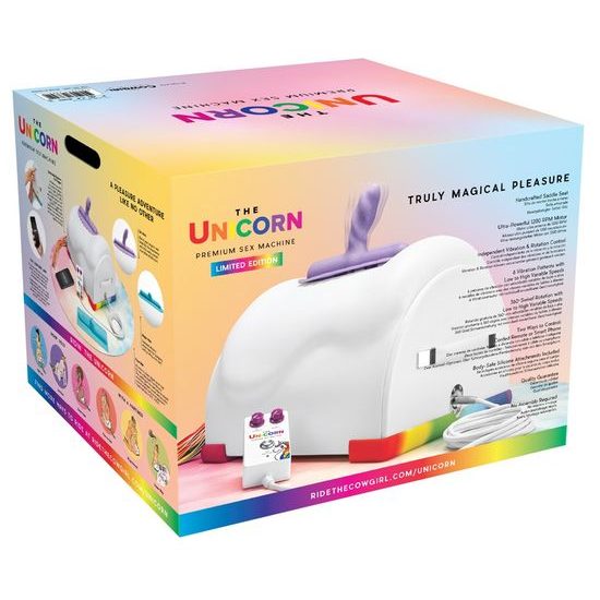 The Cowgirl Premium Sex Machine Unicorn White