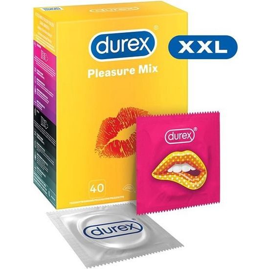 Durex Pleasure MIX 40 ks