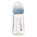 Antikoliková dojčenská fľaša 240 ml - modrá