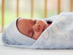Detská deka s menom a údajmi o dieťati ZAJAČIK