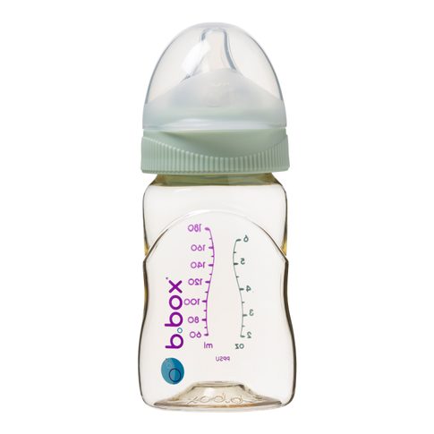 Antikoliková dojčenská fľaša 180 ml - zelená