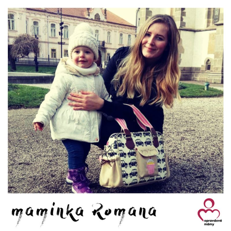 Romana testuje tašku Yummy Mummy od Pink Lining