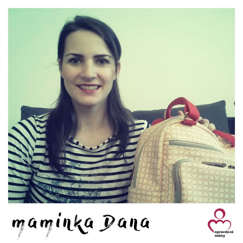 Dana testuje batoh Wonder Bag love od Pink Lining
