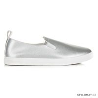 Slip-on stříbrné