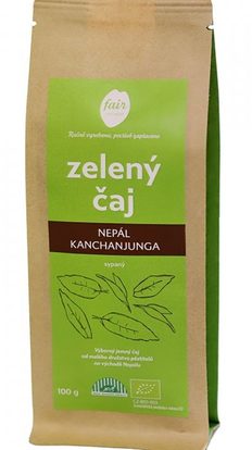 Bio čaj ZELENÝ z Nepálu 100 g