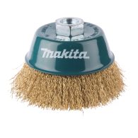 Miskovitý kartáč z mosazného drátu,vlnitý drát 0,3mm,100mm Makita