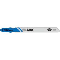 Pilový list do kmitací-přímočaré pily HSS - T318B, 2x132mm na středně silné plechy 2.5–6mm, trubky a profily, včetně hliníkových Ø < 65mm - 1ks (240534)