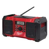 Aku stavební rádio Milwaukee M18 JSR-0 - 18V, aku stavební rádio bez akumulátoru a nabíječky (4933451250)