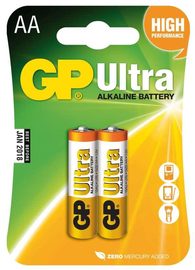 Alkalická baterie GP Ultra LR6 (AA),1 ks