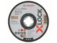 Řezný kotouč na nerez pro úhlové brusky se systémem X-LOCK Bosch Standard for Inox - 125 x 1.0 x 22.23 mm, plochý (2608619262)