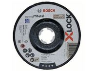 Brusný kotouč na kov pro úhlové brusky se systémem X-LOCK Bosch Expert for Metal - 125 x 6.0 x 22.23 mm, prolomený (2608619259)