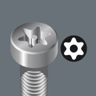 Wera 060050 Šroubovací bit 1/4" TX 10 x 89 mm 867/4 Z TORX® BO s otvorem