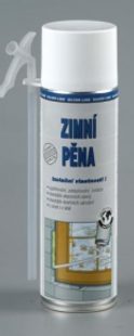 ZIMNÍ MONTÁŽNÍ PĚNA TRUBIČKOVÁ 40322SL 500 ML ZELENÁ