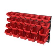 QBRICK Nástěnný regál s boxy "SET 4"