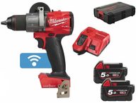 Bezuhlíková aku vrtačka bez příklepu Milwaukee M18 ONEDD2-502X - 2x 18V/5.0Ah, 135Nm, 2 rychl., 2.1kg, kufr (4933464525) Bezuhlíková aku vrtačka bez příklepu Milwaukee M18 ONEDD2-502X - 2x 18V/5.0Ah, 135Nm, 2 rychl., 2.1kg, kufr